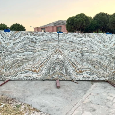 Brown onyx (Royal Rainbow) - Slab - Polished - Book Match