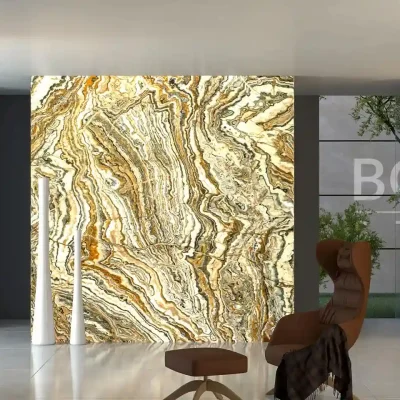 Brown onyx (Royal Rainbow) - Slab - Polished - cladding