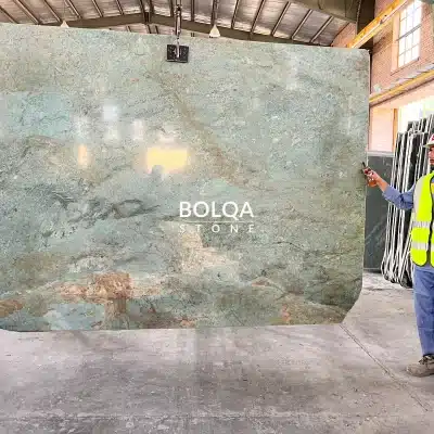 Iran turquoise granite slab