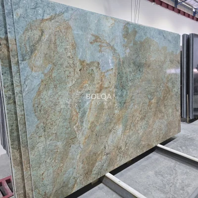Turquoise Granite (Miracle) - Slab - Polished