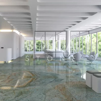 Iran Green Granite slab MIRACLE | BOLQA