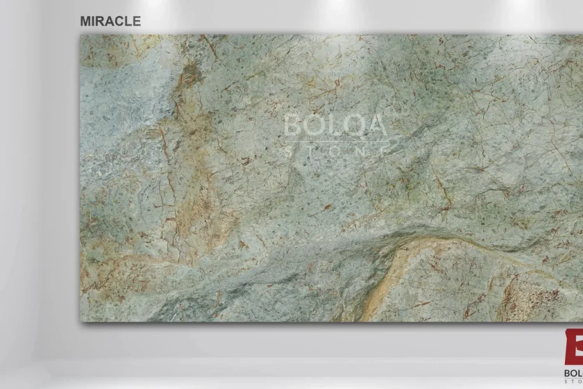 Turquoise Granite (Miracle) - Slab - Polished