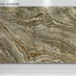 Brown onyx (Royal Rainbow) - Slab - Polished - Book Match