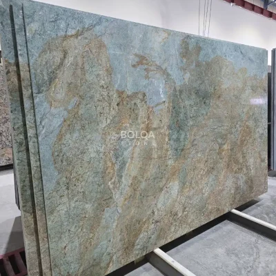 turquoise granite (Miracle) - Slab - Polished - 3