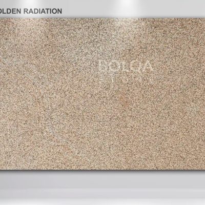 Gold granite (Golden Radiation) - slab - polished