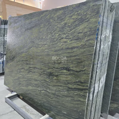 Green Granite (Uranus) - Slab - Leathered finishing