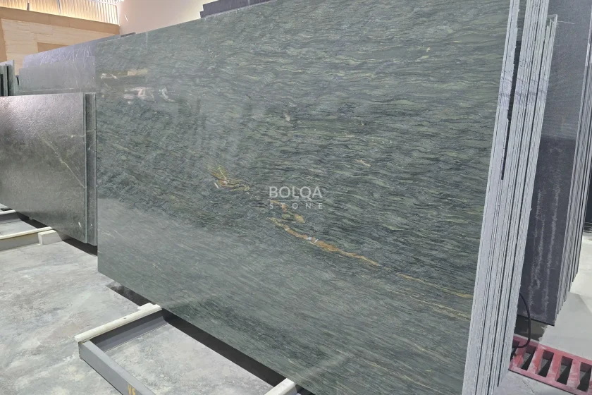 Green Granite (Uranus) - Slab - Polished finishing