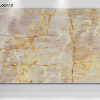 Iran Pink Onyx slab NILOUFAR | BOLQA