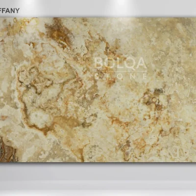 Yellow onyx slab - Tiffany - Polished