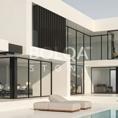 Iran White Limestone Tile SEFIID | BOLQA