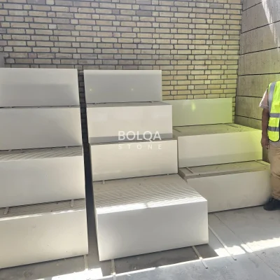 Super white limestone - tiles