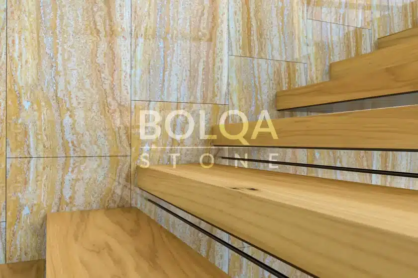 Iran Yellow Travertine tile | BOLQA Stone Group