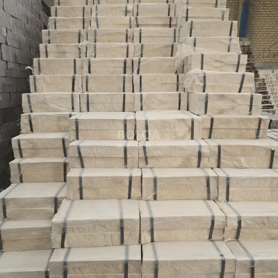 White limestone (Blanco) - Spilt face