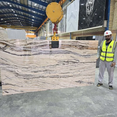 Beige Onyx (Karmania) - Slab - Polished