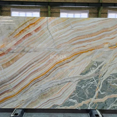 Multicolor Onyx Slab (Rainbow) - Polished