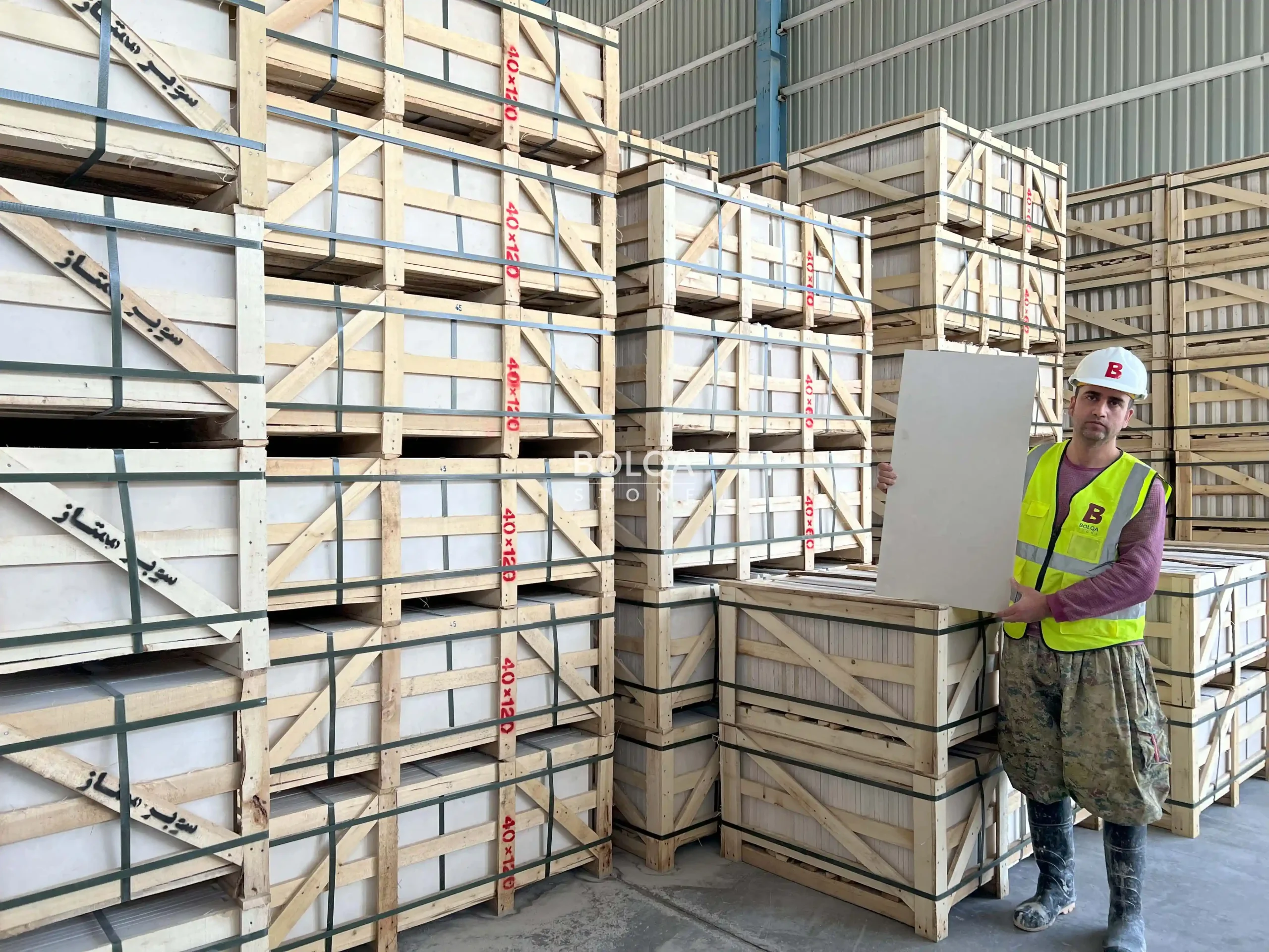 White limestone (Blanco) - tile - Available stock