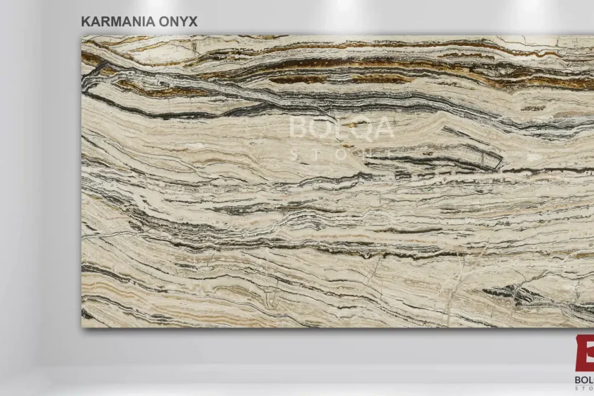 Iran Beige Onyx KARMANIA | BOLQA Stone Group
