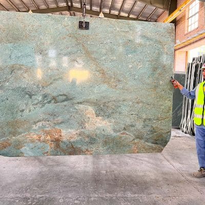 Iran turquoise granite slab Miracle