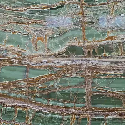 Iran forest green onyx | BOLQA Stone Group