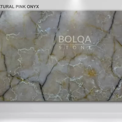 Iran natural pink onyx