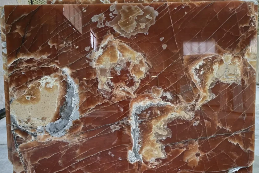 Iran coca cola onyx slabs by BOLQA Stone Group
