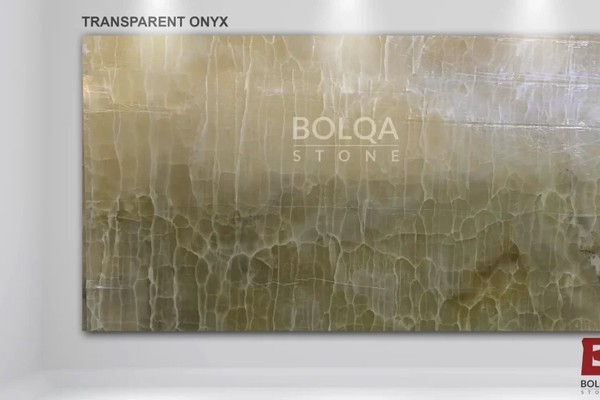 Iran transparent onyx slab